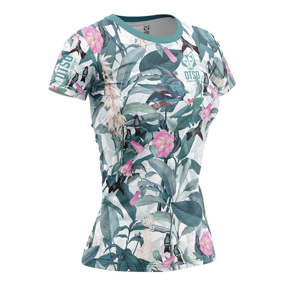 Otso Garden Short Sleeve T-shirt Mehrfarbig XS Frau Otso Garden Short Sleeve T-shirt Mehrfarbig XS Frau von Otso