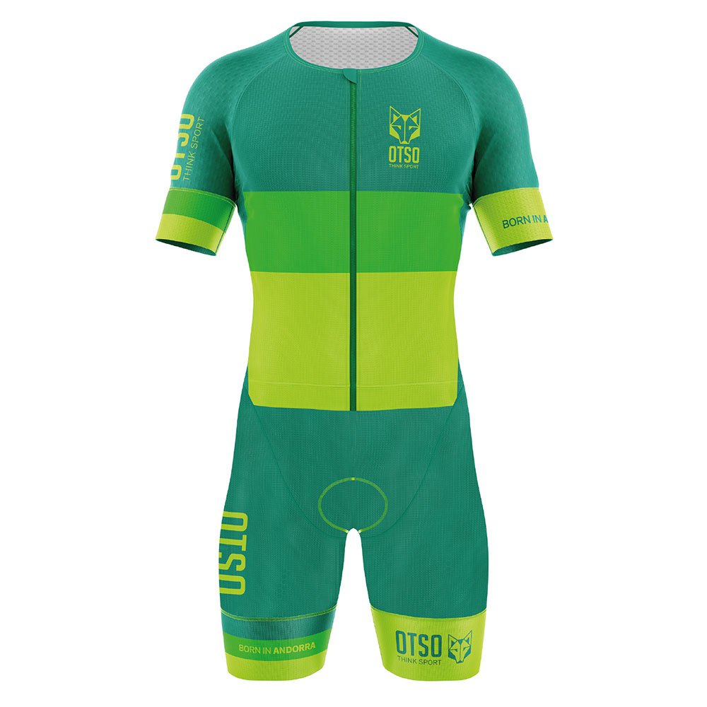 Otso Haritaka Short Sleeve Trisuit Grün S Frau Otso Haritaka Short Sleeve Trisuit Grün S Frau von Otso