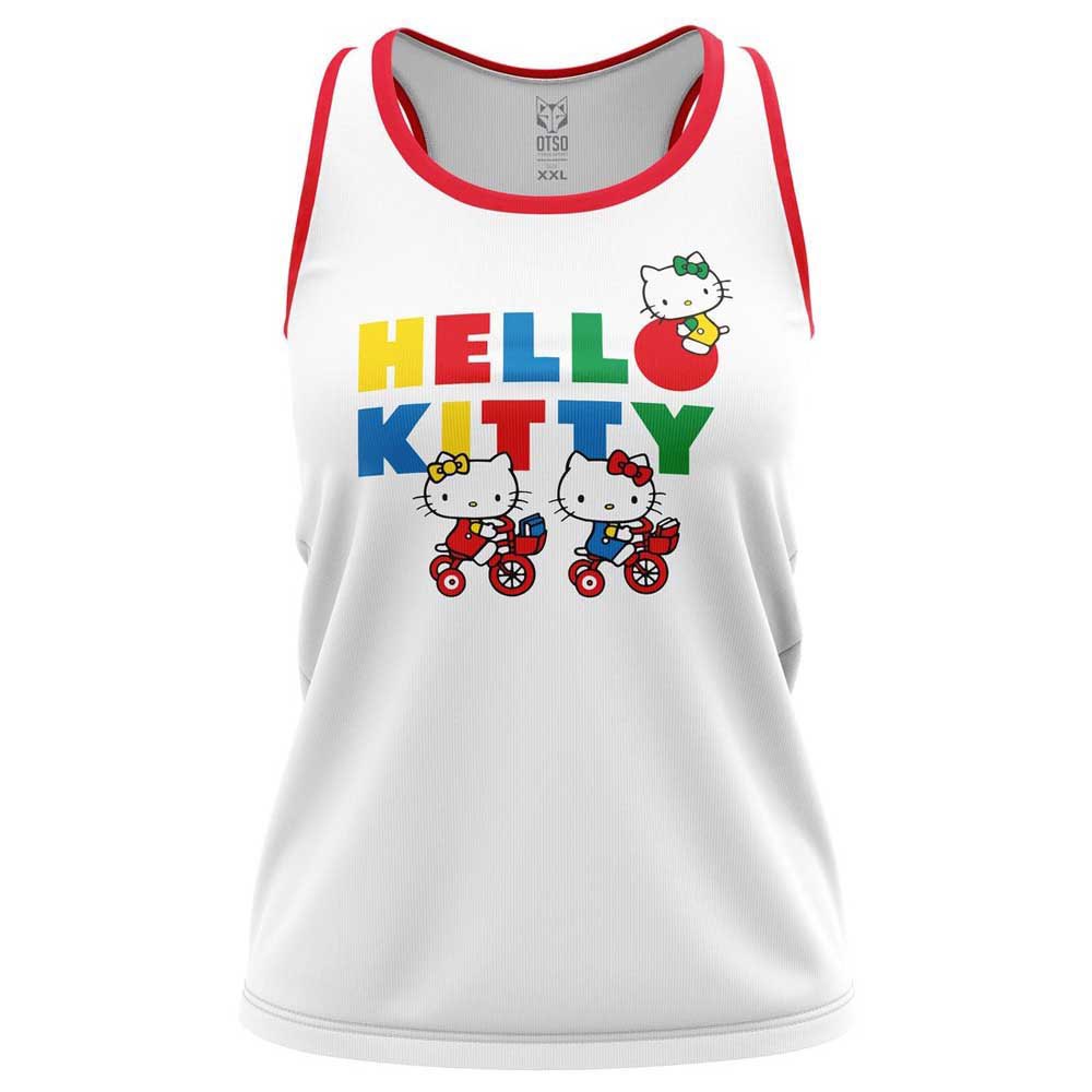 Otso Hello Kitty Smile Sleeveless T-shirt Weiß L Frau von Otso