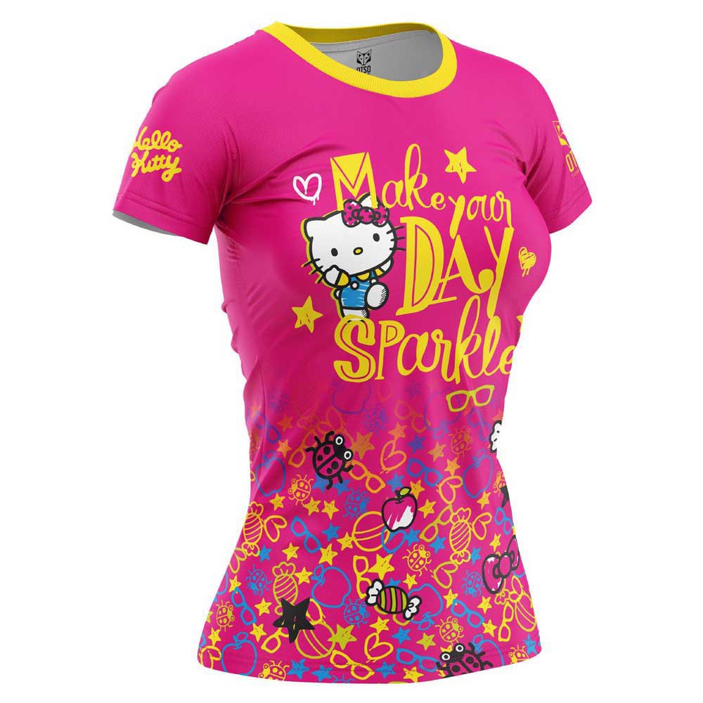 Otso Hello Kitty Sparkle Short Sleeve T-shirt Rosa XS Frau Otso Hello Kitty Sparkle Short Sleeve T-shirt Rosa XS Frau von Otso