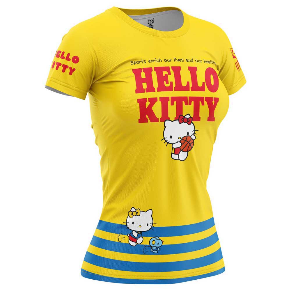 Otso Hello Kitty Sports Short Sleeve T-shirt Gelb L Frau von Otso