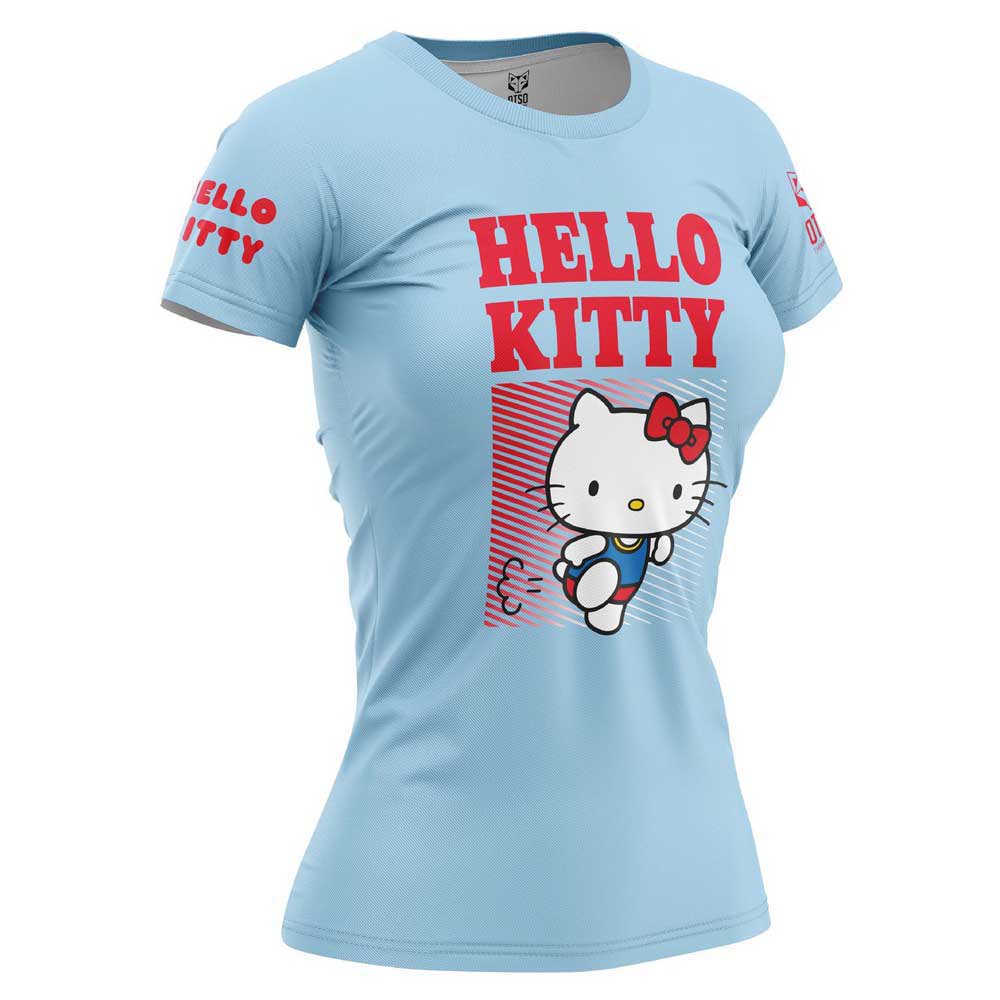 Otso Hello Kitty Stripes Short Sleeve T-shirt Blau S Frau Otso Hello Kitty Stripes Short Sleeve T-shirt Blau S Frau von Otso