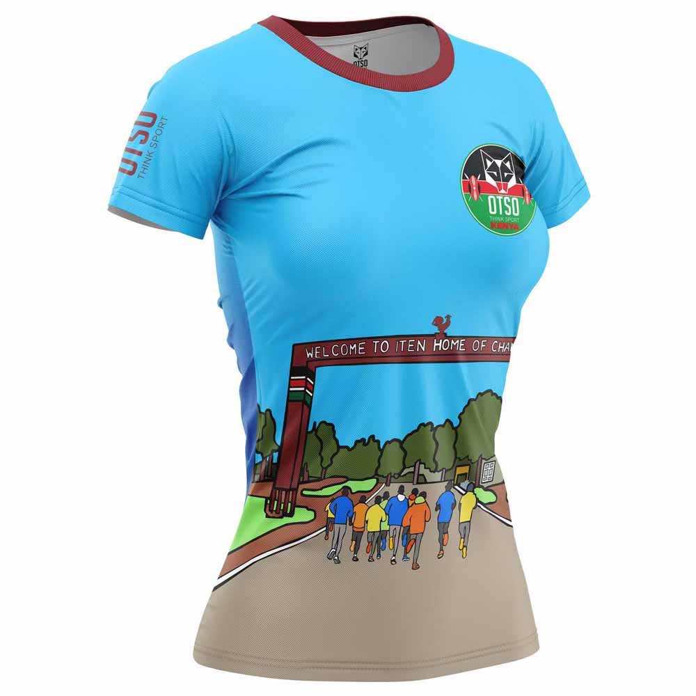 Otso Iten Short Sleeve T-shirt Mehrfarbig M Frau Otso Iten Short Sleeve T-shirt Mehrfarbig M Frau von Otso