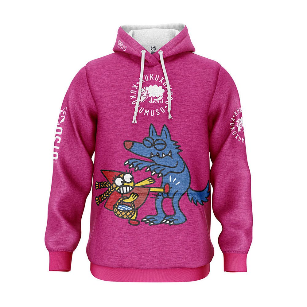 Otso Kukuxumusu Fuck You! Hoodie Rosa S Mann Otso Kukuxumusu Fuck You! Hoodie Rosa S Mann von Otso