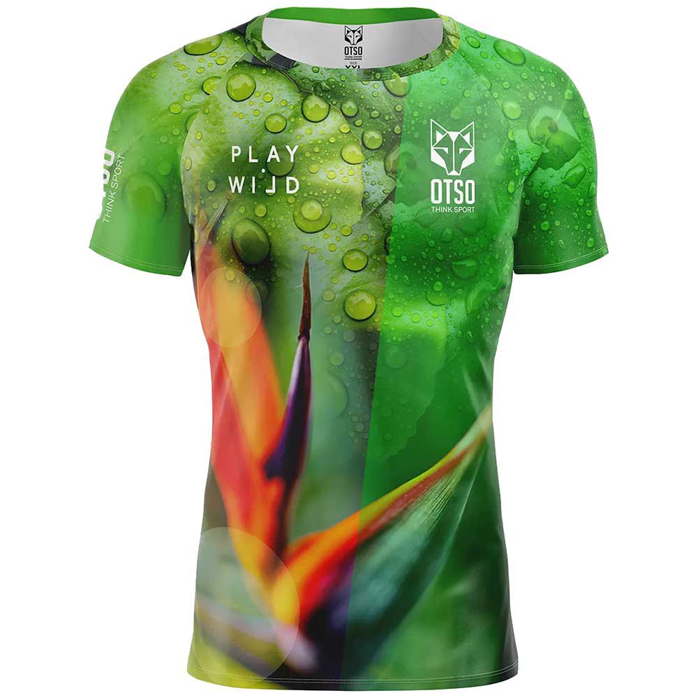 Otso Paradise Short Sleeve T-shirt Grün S Mann Otso Paradise Short Sleeve T-shirt Grün S Mann von Otso
