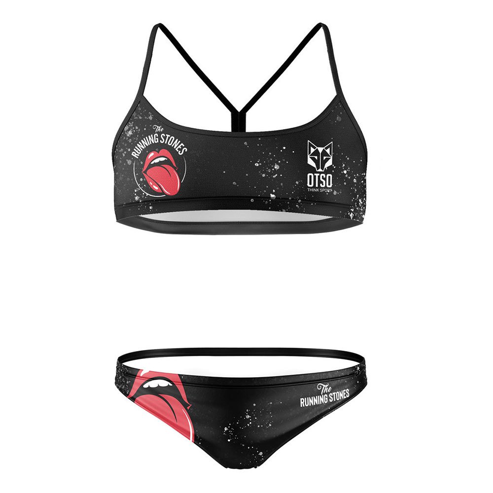 Otso Running Stones Bikini Schwarz L Frau Otso Running Stones Bikini Schwarz L Frau von Otso