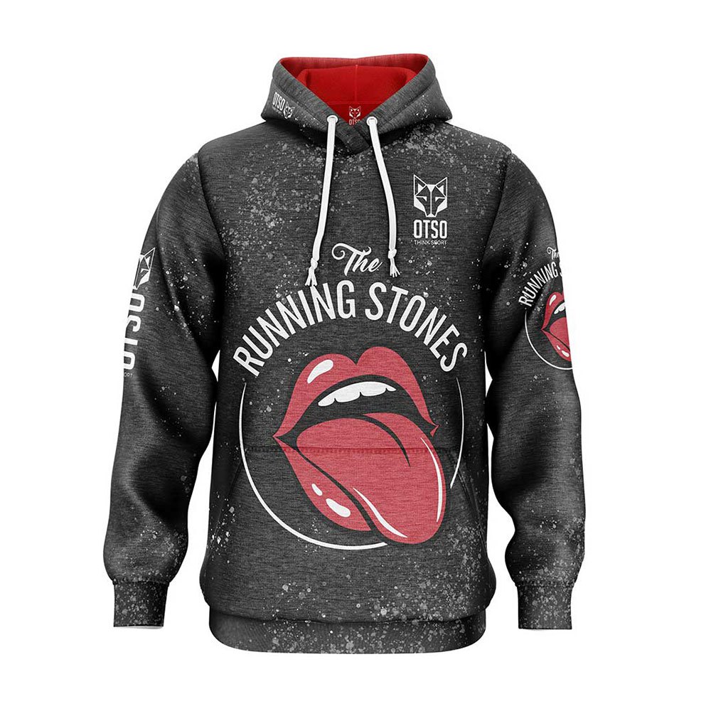 Otso Running Stones Hoodie Grau XL Mann Otso Running Stones Hoodie Grau XL Mann von Otso