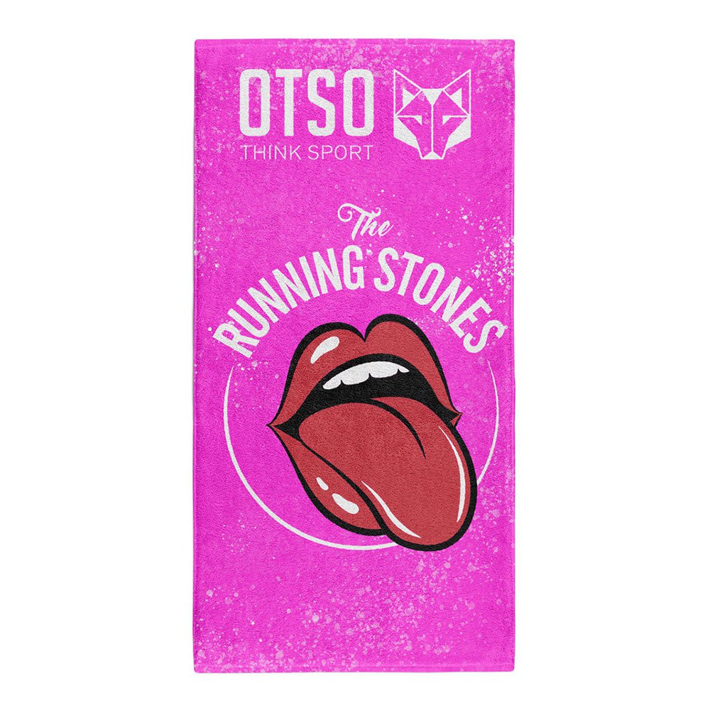Otso Running Stones Pink Towel Rosa Otso Running Stones Pink Towel Rosa von Otso