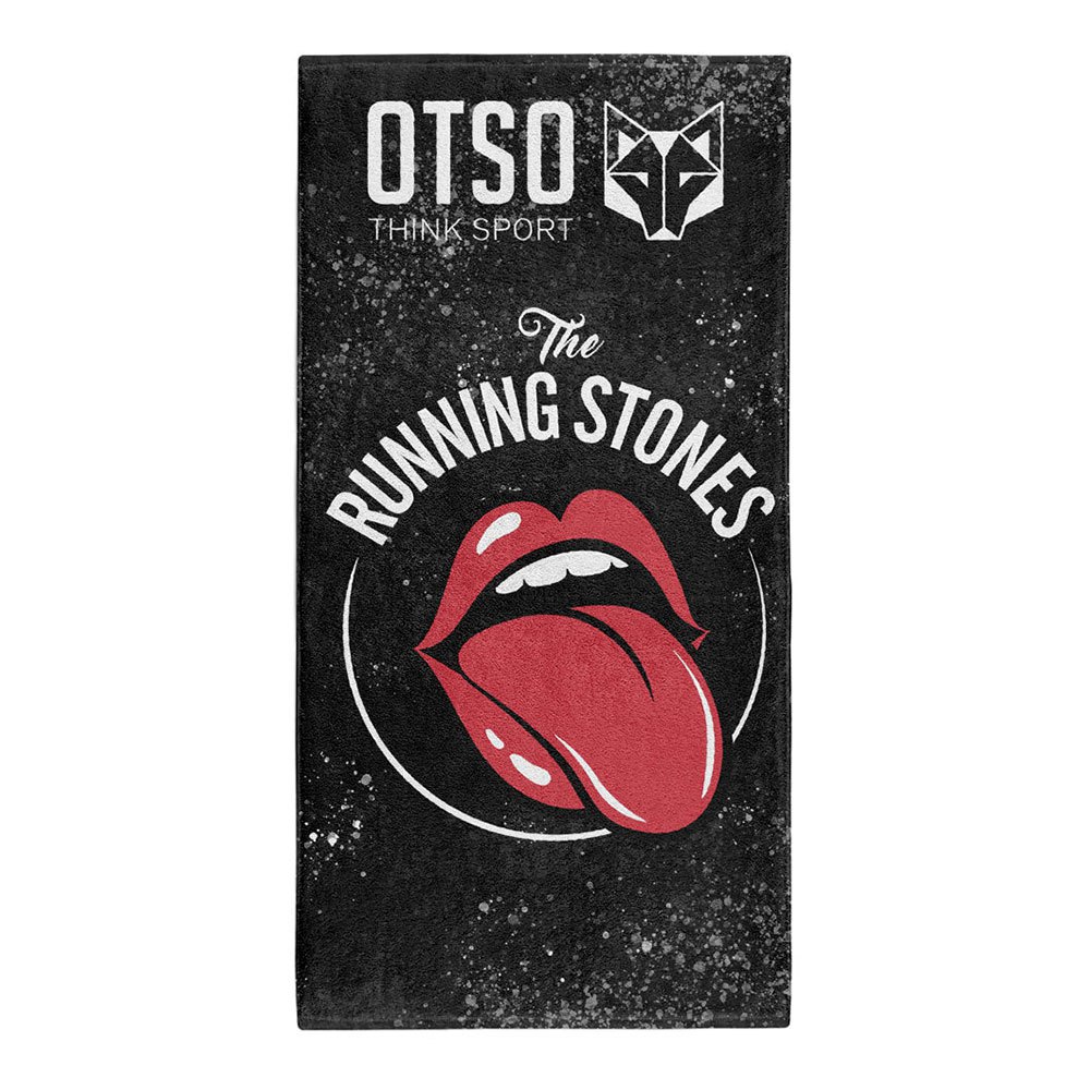 Otso Running Stones Towel Schwarz von Otso