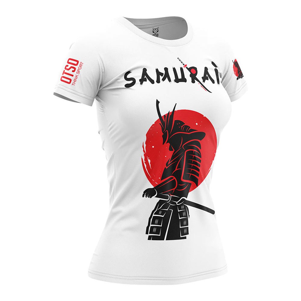 Otso Samurai Short Sleeve T-shirt Weiß M Frau Otso Samurai Short Sleeve T-shirt Weiß M Frau von Otso
