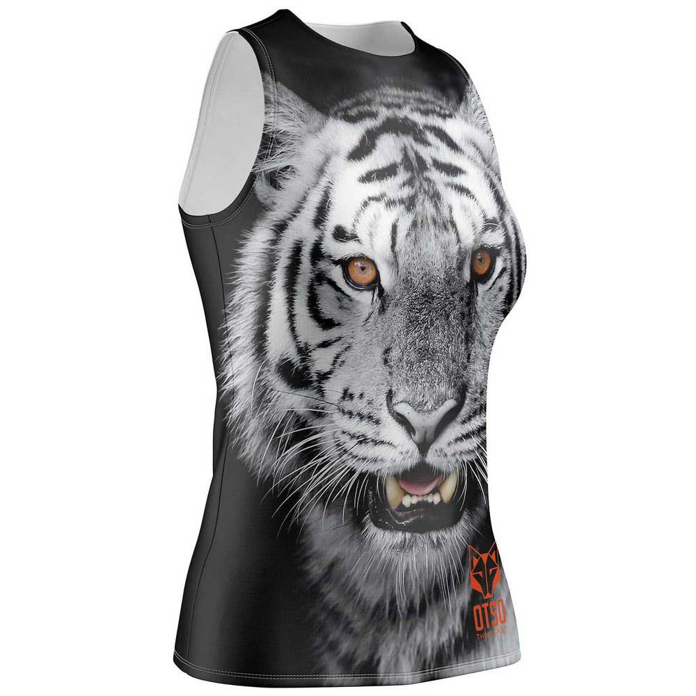 Otso Singlet Sleeveless T-shirt Schwarz M Frau Otso Singlet Sleeveless T-shirt Schwarz M Frau von Otso