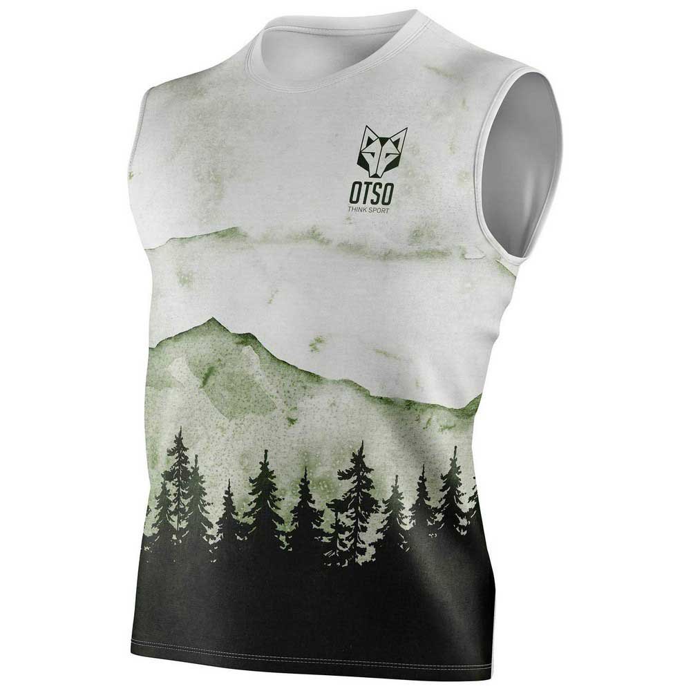 Otso Singlet Sleeveless T-shirt Weiß S Mann von Otso