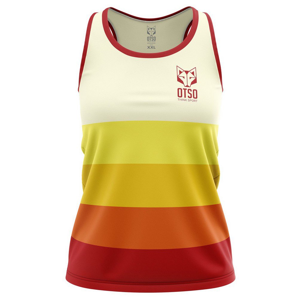 Otso Sleeveless T-shirt Gelb L Frau von Otso