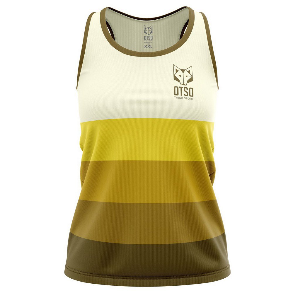 Otso Sleeveless T-shirt Gelb L Frau Otso Sleeveless T-shirt Gelb L Frau von Otso