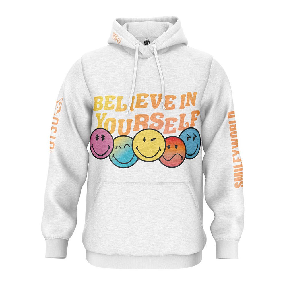 Otso Smileyworld Believe Hoodie Weiß 2XS Mann von Otso