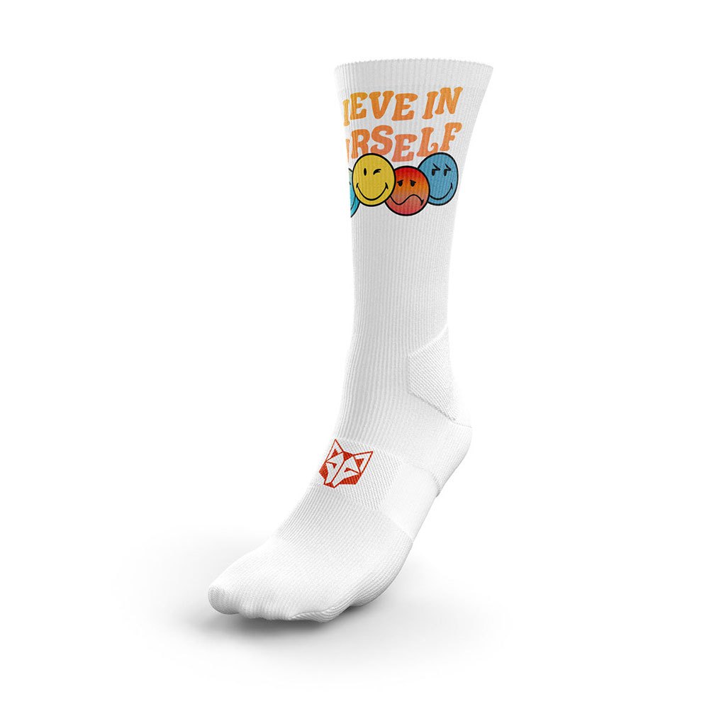Otso Smileyworld Believe Long Socks Weiß EU 35-39 Mann Otso Smileyworld Believe Long Socks Weiß EU 35-39 Mann von Otso