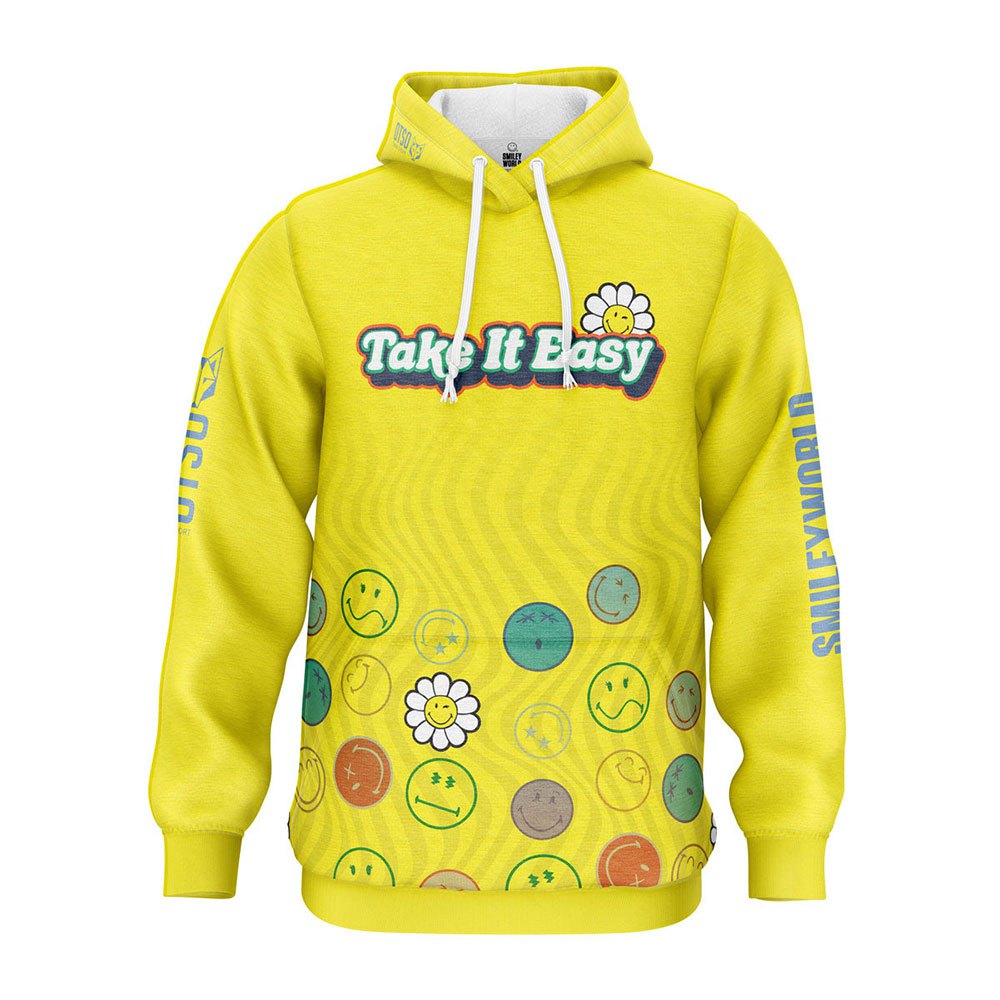 Otso Smileyworld Easy Sweatshirt Gelb S Mann von Otso