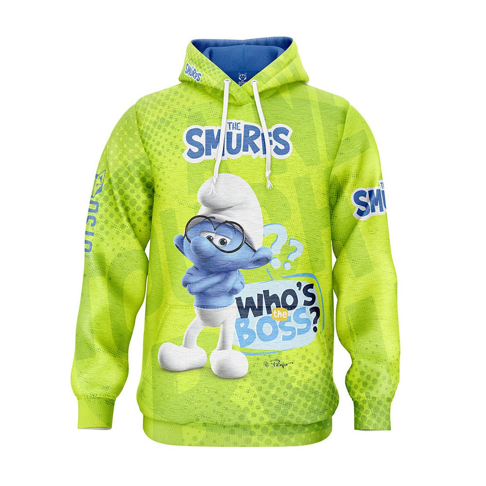 Otso Smurfs Boss Hoodie Grün XL Mann von Otso