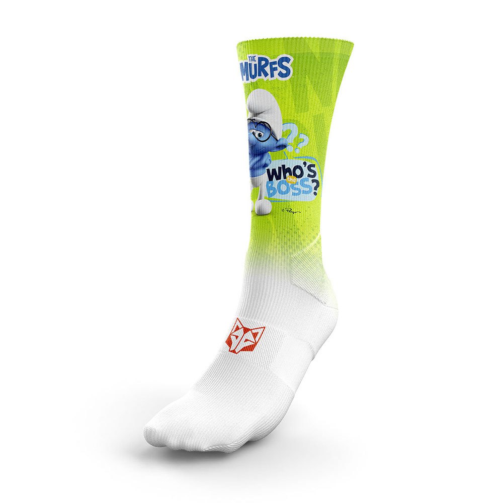 Otso Smurfs Boss Long Socks Grün EU 35-39 Mann von Otso