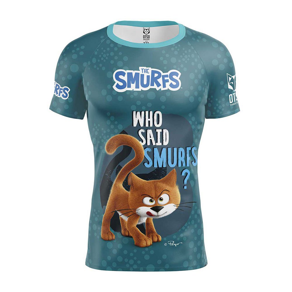 Otso Smurfs Gargamel Short Sleeve T-shirt Blau L Mann Otso Smurfs Gargamel Short Sleeve T-shirt Blau L Mann von Otso