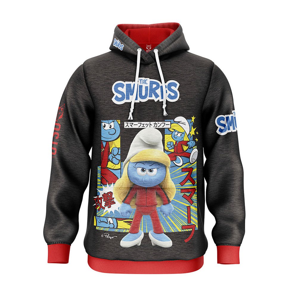 Otso Smurfs Manga Hoodie Schwarz M Mann Otso Smurfs Manga Hoodie Schwarz M Mann von Otso