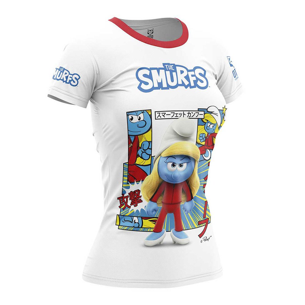 Otso Smurfs Short Sleeve T-shirt Weiß S Frau Otso Smurfs Short Sleeve T-shirt Weiß S Frau von Otso