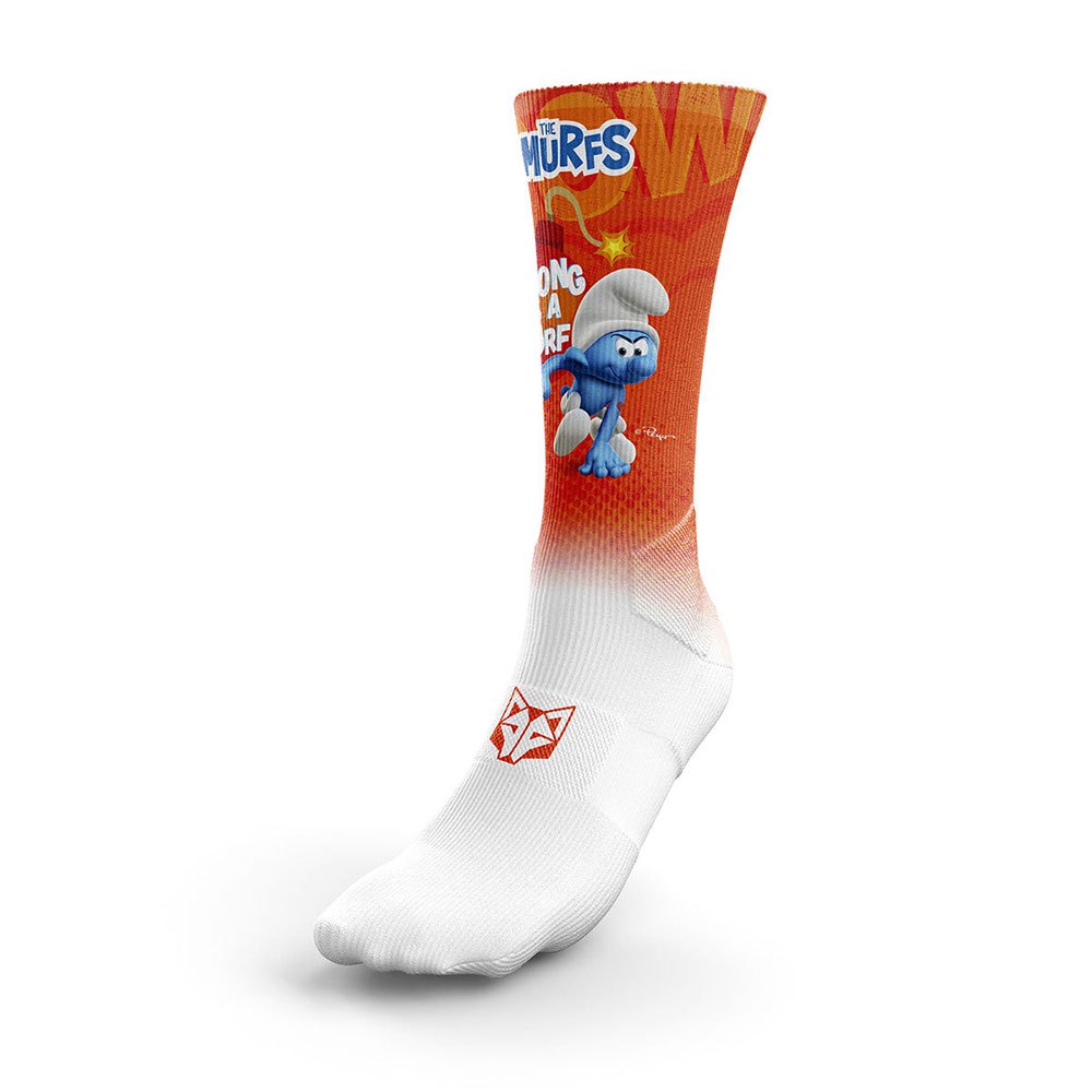 Otso Smurfs Strong Long Socks Orange EU 44-48 Mann von Otso