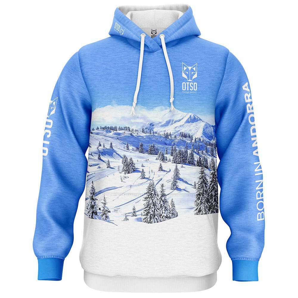 Otso Snow Forest Hoodie Blau 2XS Mann von Otso