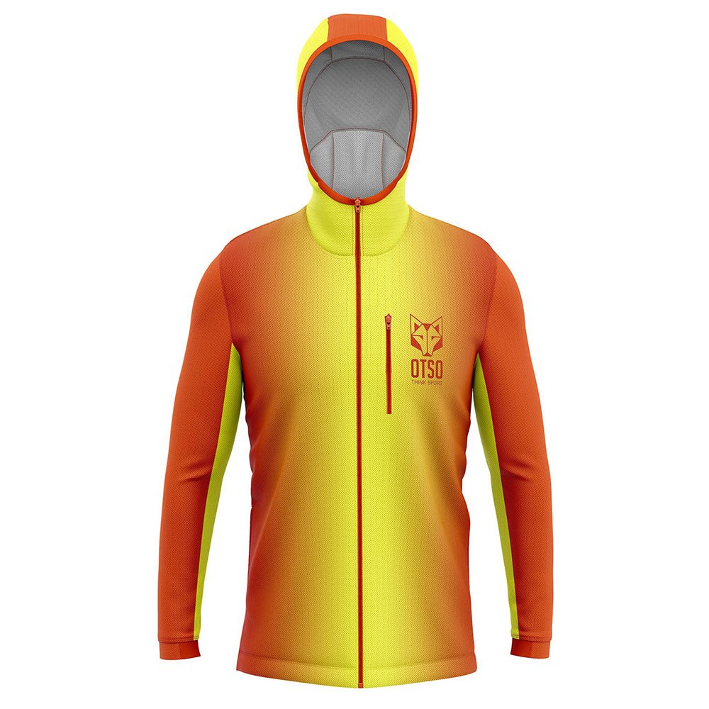 Otso Sport Full Zip Sweatshirt Orange M Mann Otso Sport Full Zip Sweatshirt Orange M Mann von Otso
