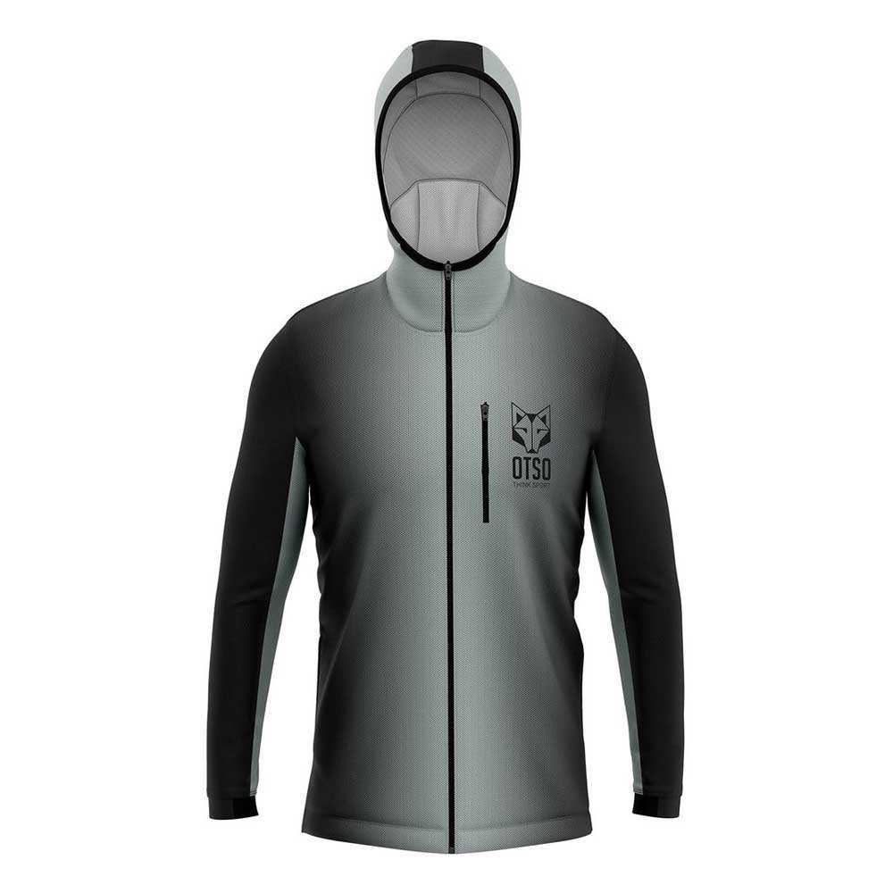 Otso Sport Hoodie Schwarz,Grau 2XL Mann Otso Sport Hoodie Schwarz,Grau 2XL Mann von Otso