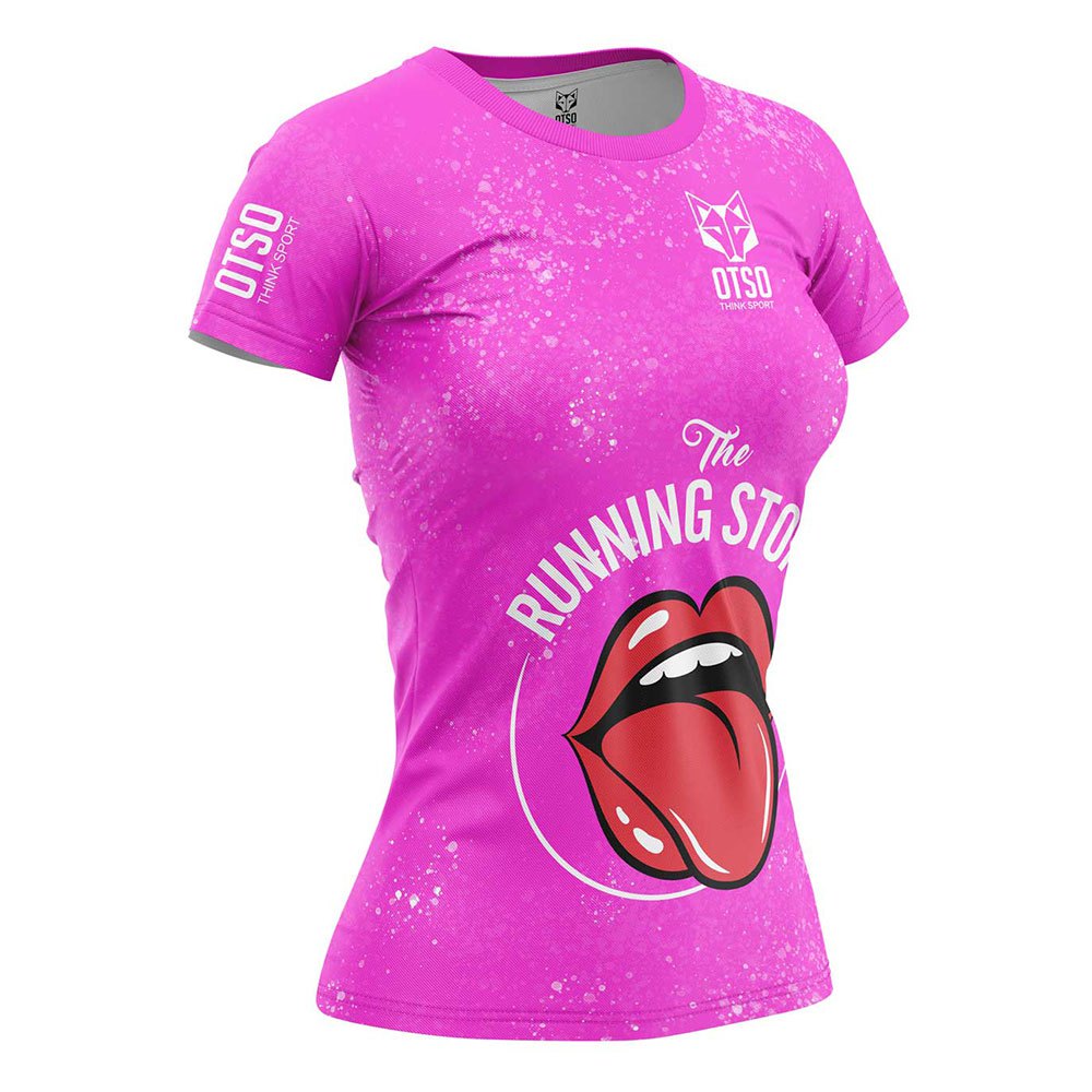 Otso Stones Short Sleeve T-shirt Rosa XS Frau Otso Stones Short Sleeve T-shirt Rosa XS Frau von Otso
