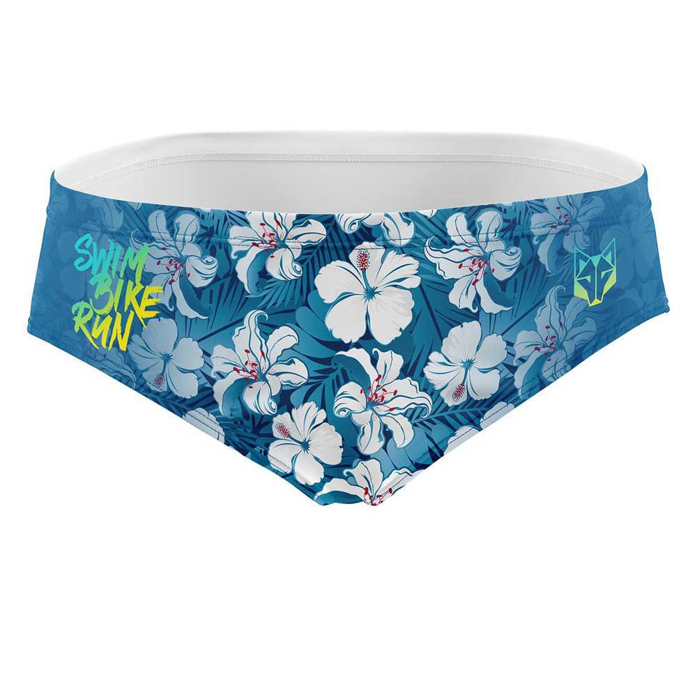 Otso Swim Bike Run Flower Swimming Brief Blau XL Mann Otso Swim Bike Run Flower Swimming Brief Blau XL Mann von Otso