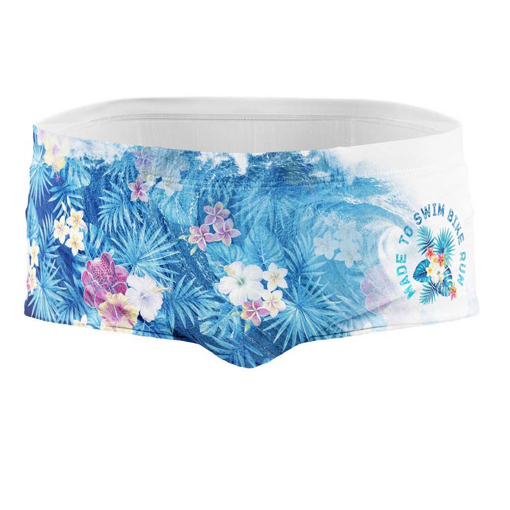 Otso Swim Bike Run Wave Swimming Boxer Weiß,Blau M Mann Otso Swim Bike Run Wave Swimming Boxer Weiß,Blau M Mann von Otso