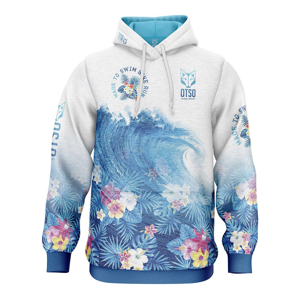 Otso Swim Bike Run Wave Hoodie Mehrfarbig XL Mann Otso Swim Bike Run Wave Hoodie Mehrfarbig XL Mann von Otso