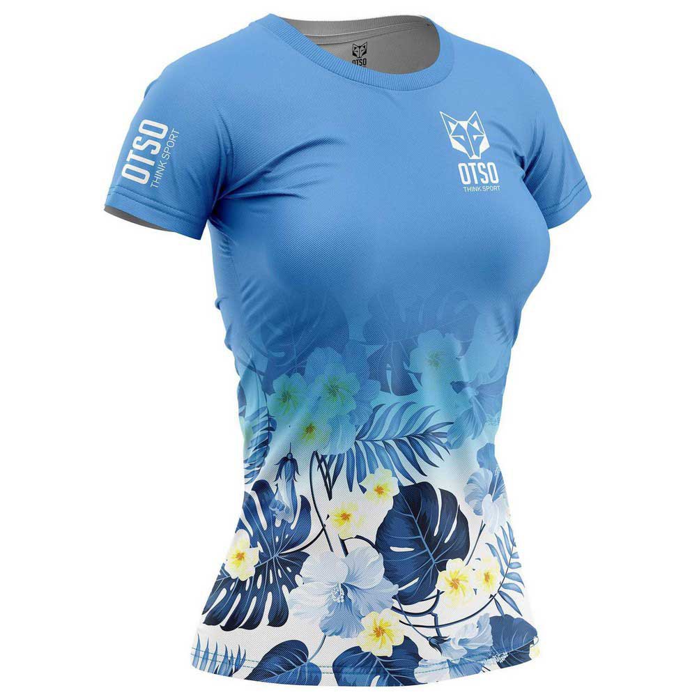 Otso T-shirt Short Sleeve T-shirt Blau L Frau von Otso