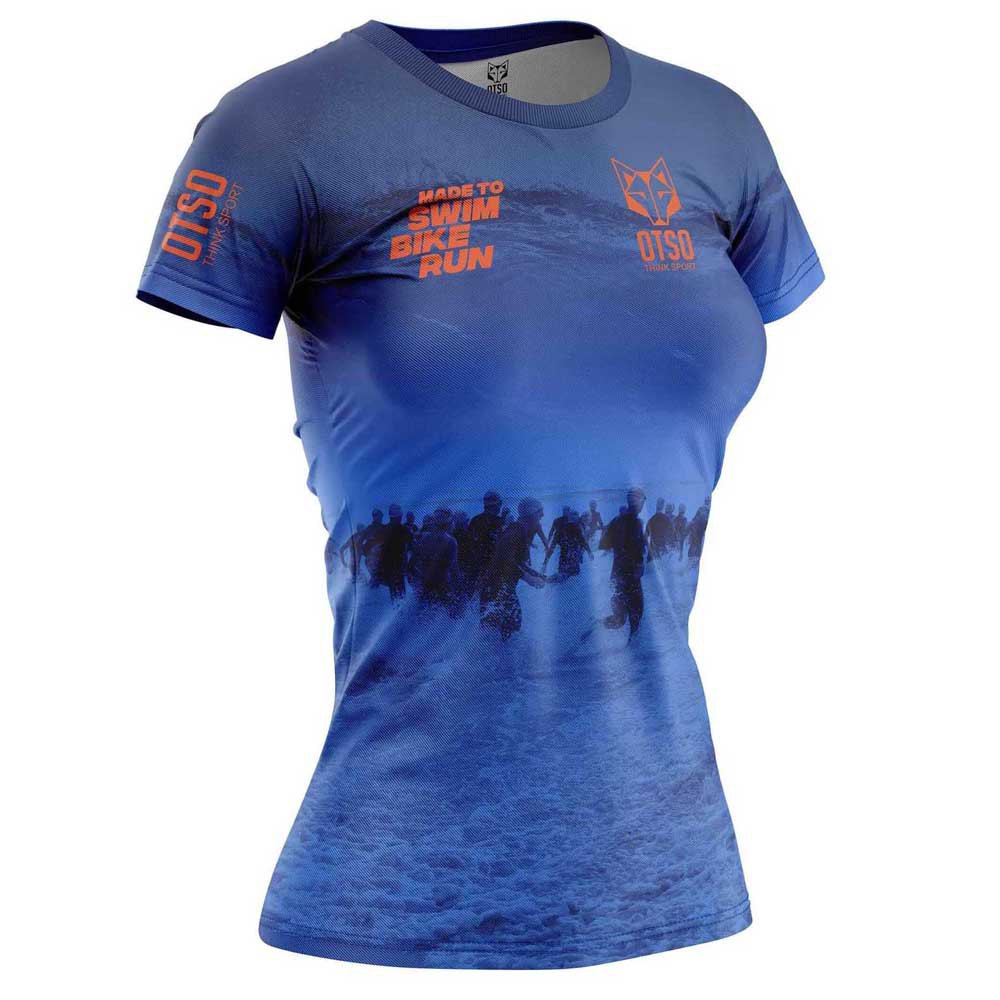 Otso T-shirt Short Sleeve T-shirt Blau M Frau Otso T-shirt Short Sleeve T-shirt Blau M Frau von Otso