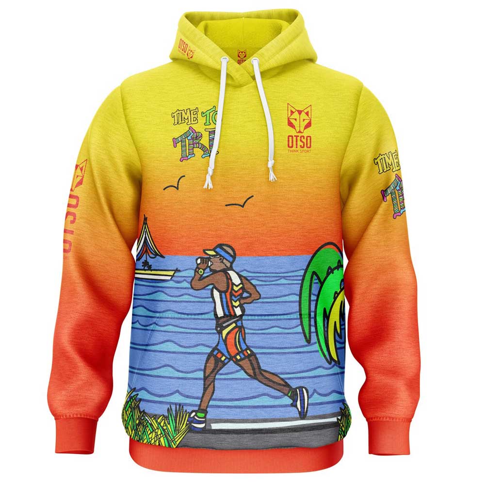 Otso Time To Tri Man Run Hoodie M Frau Otso Time To Tri Man Run Hoodie M Frau von Otso