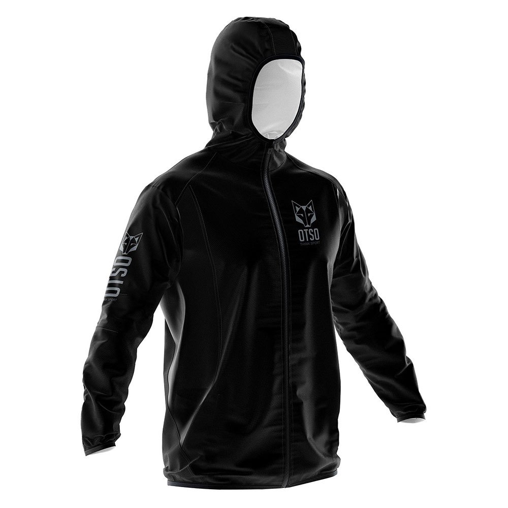 Otso Waterproof Ultra Light Jacket Schwarz 2XS Mann Otso Waterproof Ultra Light Jacket Schwarz 2XS Mann von Otso