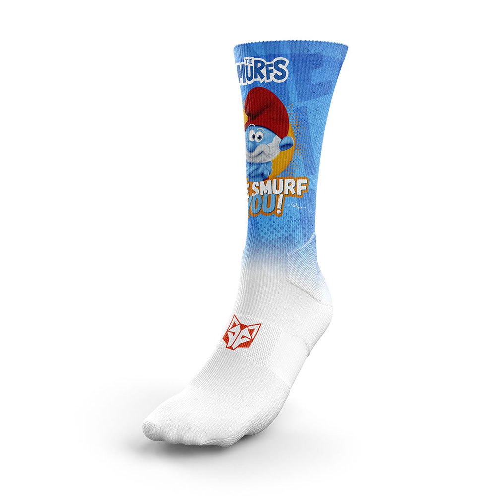 Otso We Smurf You! Long Socks Weiß,Blau EU 30-34 Mann Otso We Smurf You! Long Socks Weiß,Blau EU 30-34 Mann von Otso