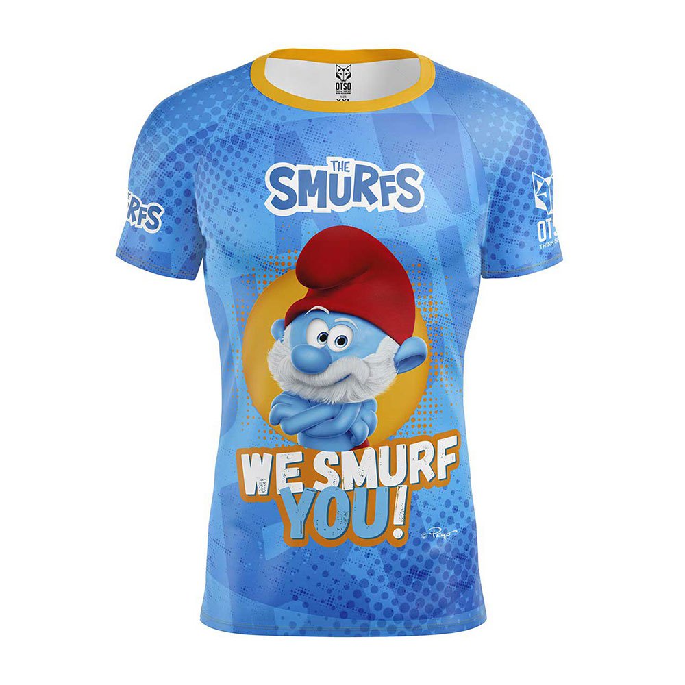 Otso We Smurf You! Short Sleeve T-shirt Blau L Mann von Otso