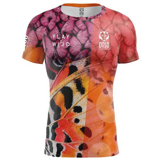 Otso Wings Short Sleeve T-shirt Mehrfarbig S Mann Otso Wings Short Sleeve T-shirt Mehrfarbig S Mann von Otso