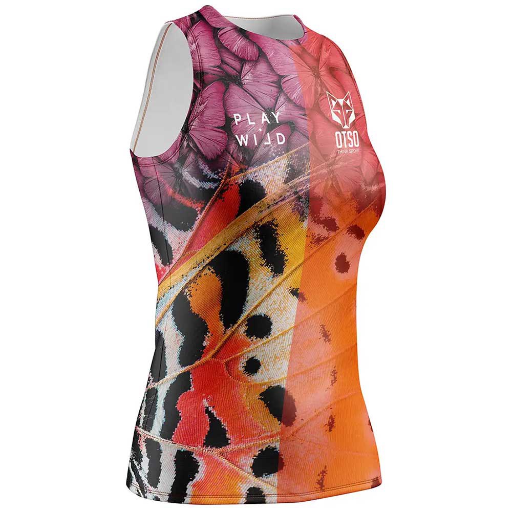 Otso Wings Sleeveless T-shirt Mehrfarbig XS Frau Otso Wings Sleeveless T-shirt Mehrfarbig XS Frau von Otso