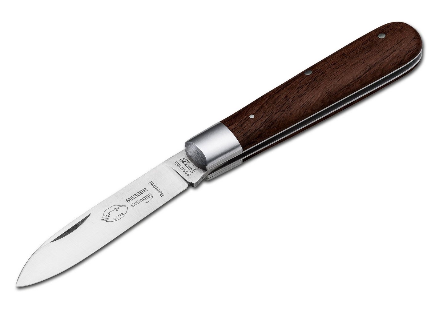 Otter Messer Taschenmesser Otter Klassik-Messer groß, 161R, 4034, Sapeliholz von Otter Messer