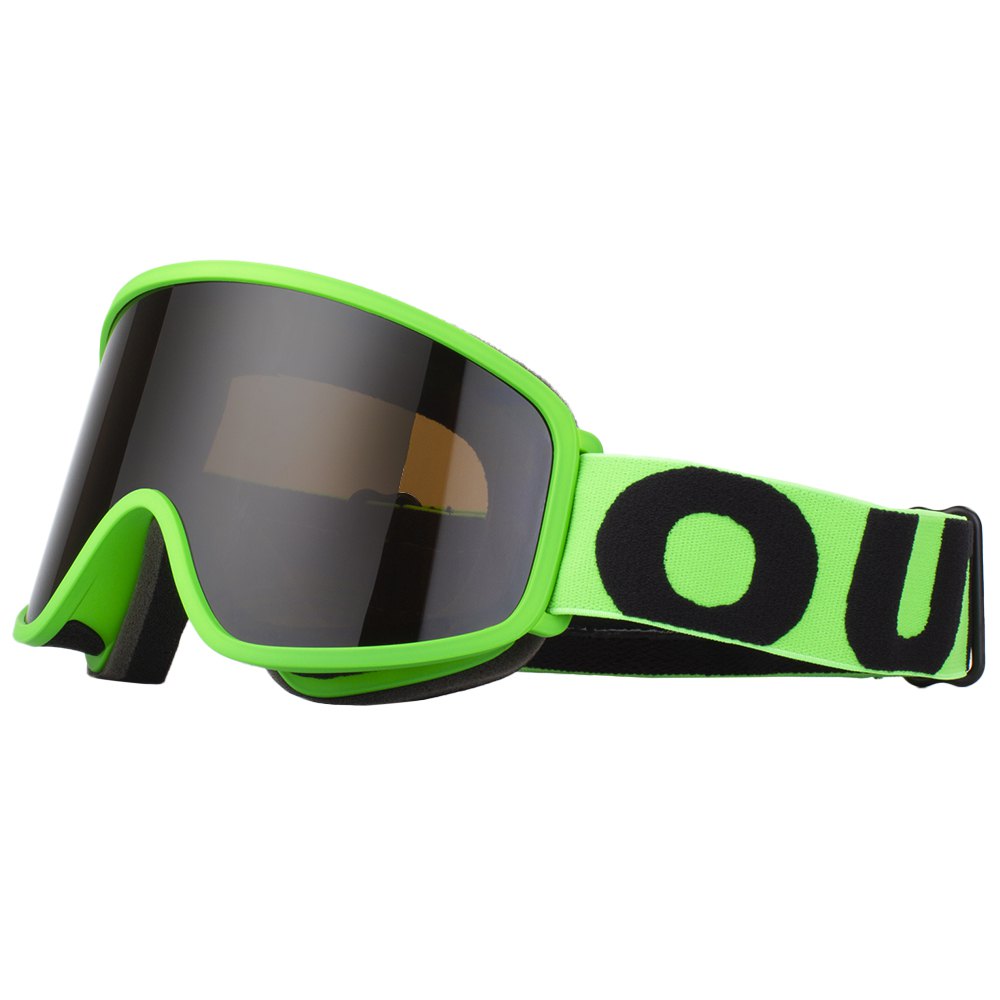 Out Of Flat Ski Goggles Grün Smoke/CAT3 von Out Of