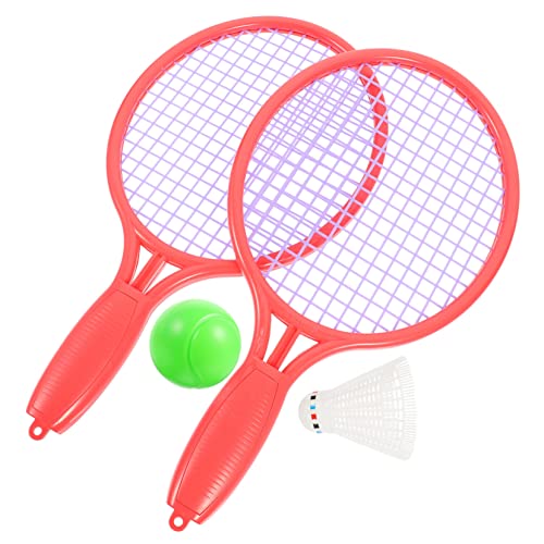 Outanaya 1 Set Kinderschläger Tennisschläger Kinder Strandspielzeug Outdoor Sportspielzeug Tennisbälle Für Kinder Outdoor Spielspielzeug Für Kinder Kidcraft Spielset Tennisschläger von Outanaya