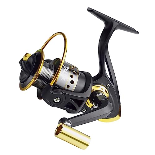 Outanaya 1Stk Angelrolle slico meeresrolle freilaufrolle Angeln hochstihl laufrollen schwerlast Baitcasting-Rollen Glatte Rollen Baitcaster Rolle Metalldrahtbecher Spule Zinklegierung Black von Outanaya