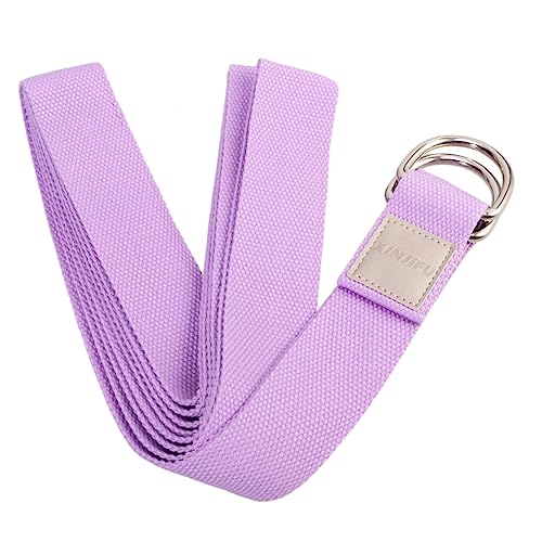 Outanaya 1Stk Stretchband Übungsbänder Yoga-Stretchgürtel Yoga- Skid Resistance Yoga Rope Resistance for Workout Yoga-Übungsband Widerstand Hüftband Violett von Outanaya