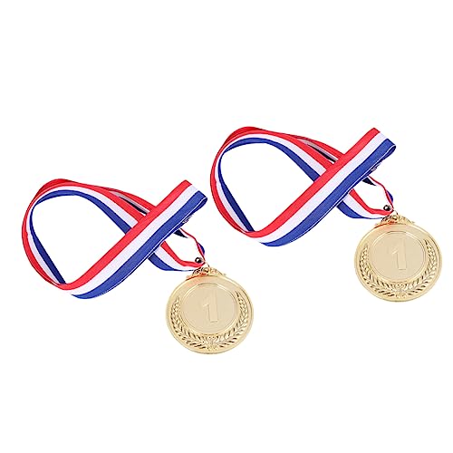 Outanaya 2St Medaille aus Metall trauzeugengeschenke jakobsweg Auszeichnung gedächtnis Weizen Medaillen Wettbewerbsmedaille verliehen sportliche Medaillen Weizen Siegermedaille von Outanaya