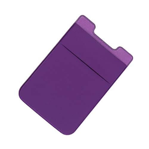 Outanaya 2st Handytasche Handy-geldbörse Handyhalter Halter Zurück Telefon Kartenhalter Für Handyhülle Halterung Für Die Rückseite des Telefons Tasche Für Handy-Brieftasche Violett von Outanaya