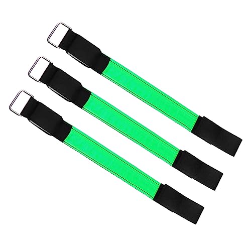 Outanaya 3St reflektierende Armbänder Leuchtarmband Sicherheitsarmband laufende Lichter LED-Fahrlicht led außenlampe led aussenlampe Lauflicht uhrenarmbänder LED-Armband leuchtendes Armband von Outanaya